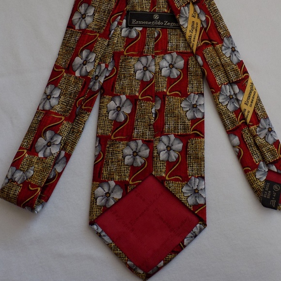 Ermenegildo Zegna Exclusive Designer Silk Tie - Picture 3 of 3